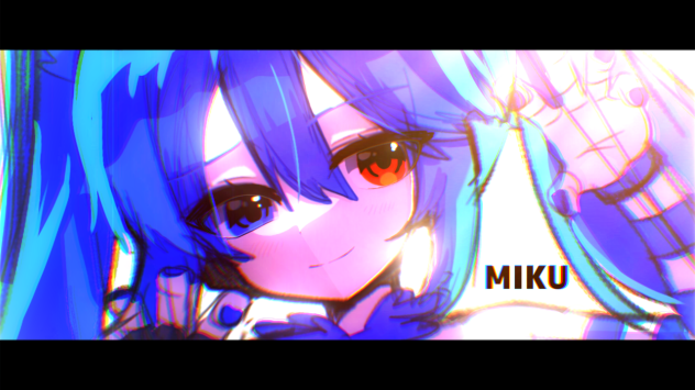 ロッキンストーンミク　ラクガキ