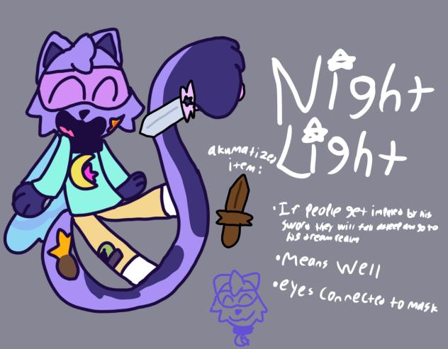 Night Light (Akuma!Catnap)