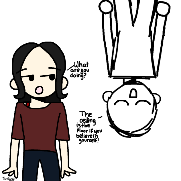 the ceiling is the floor- collab