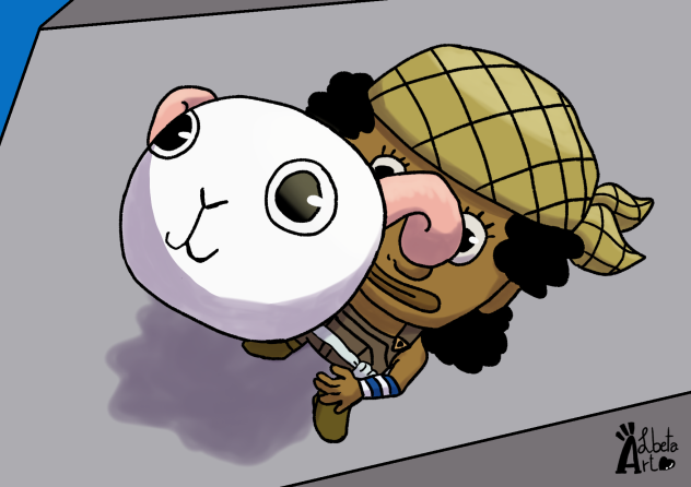 Mini Usopp and Merry