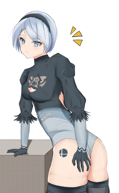 2Bスマブラ参戦してくれの絵