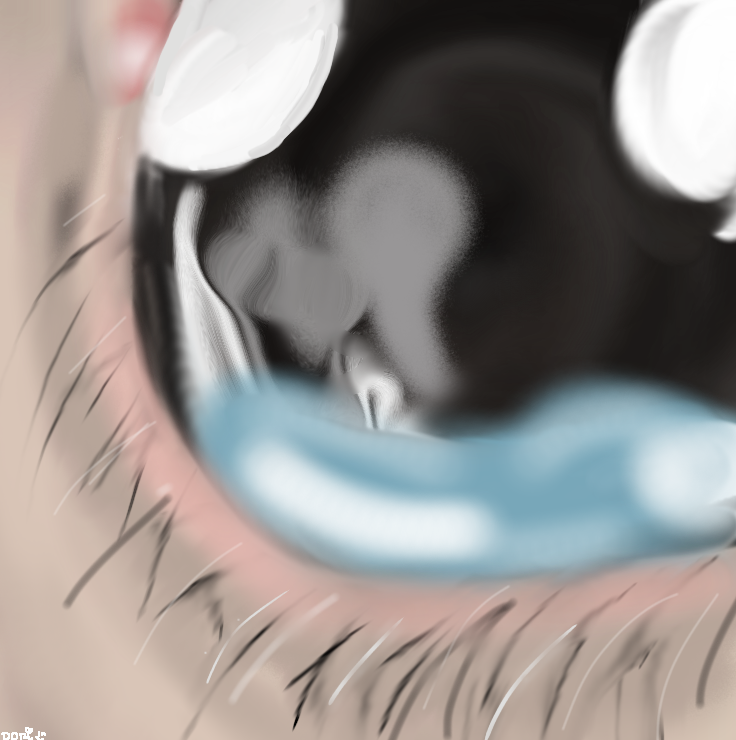 Eye crying - ibisPaint