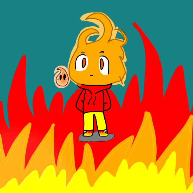(speedpaint #4) fire - ibisPaint