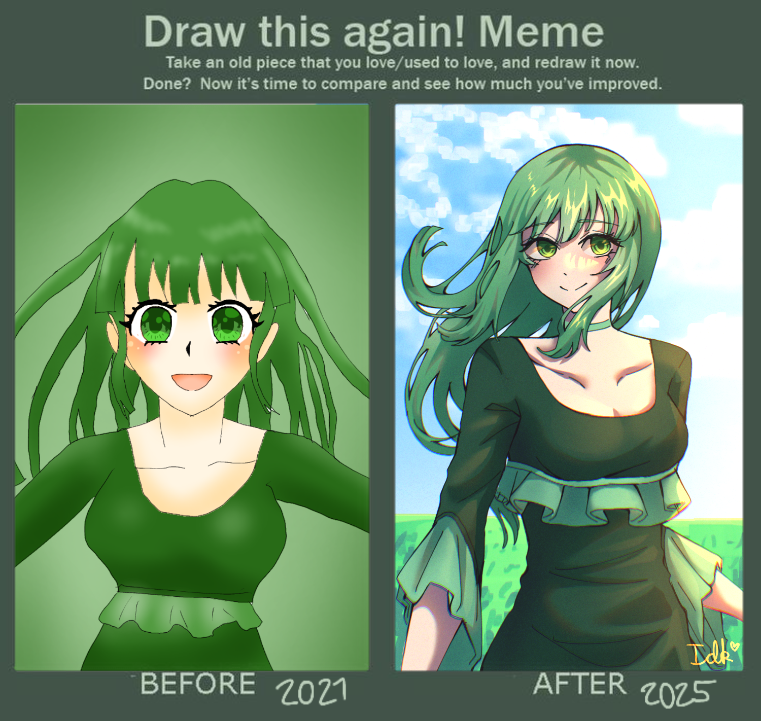 redraw 💚 - ibisPaint