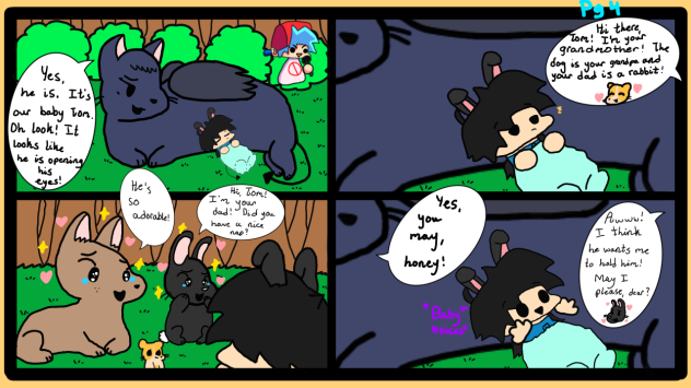 Tom Has Been Born- 📝Short Comic📝(Pg4)