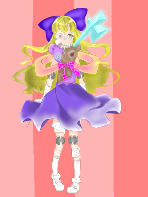 お人形さん集まれ 途中＋背景