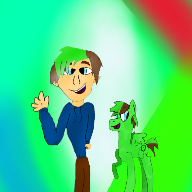 Jacksepticeye pony and human ibisPaint