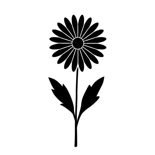 Daisy silhouette