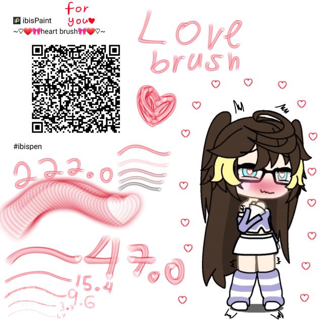 heart brush❤️