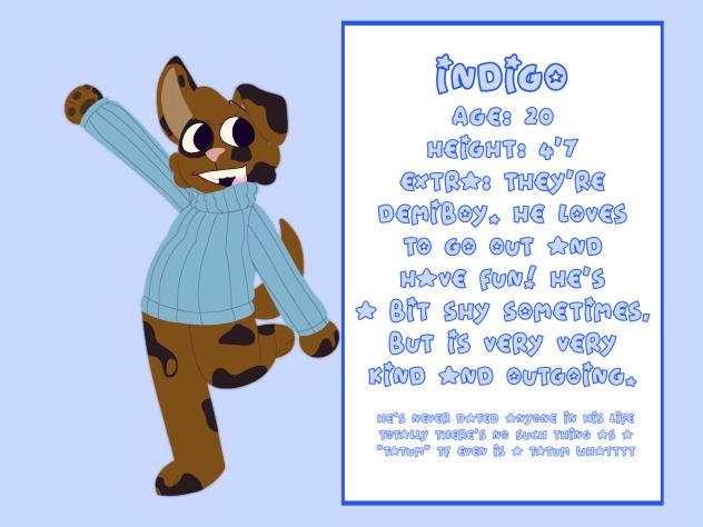 Indigo - Ref sheet