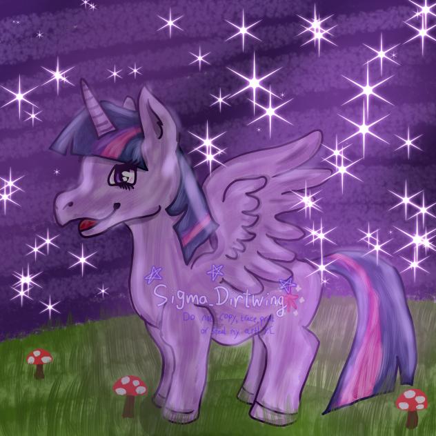 Twilight Sparkle fanart-My Little Pony