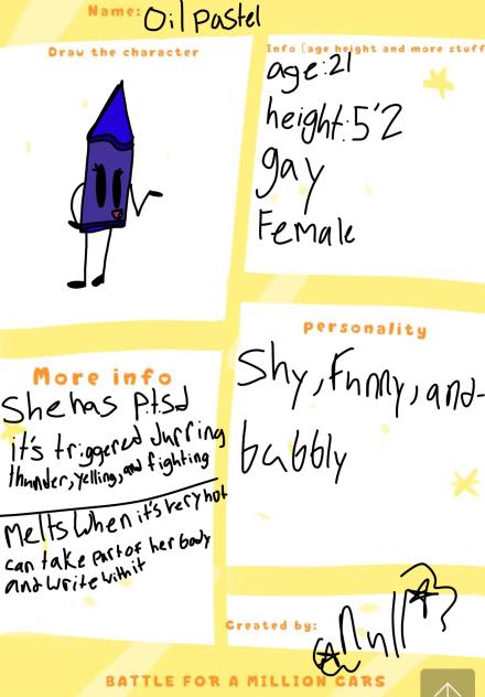 Bfamc oc!