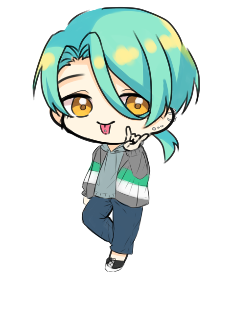 ミニキャラのラフ