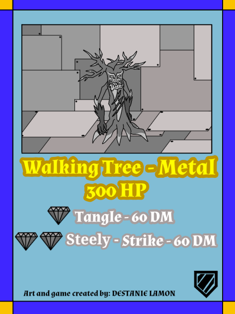 CC&M WALKING TREE-METAL