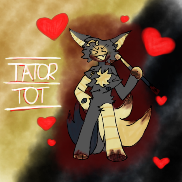 TATOR TOT! MY NEW OC