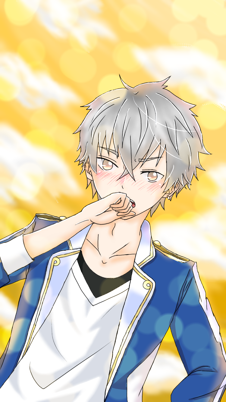 あんスタ 大神晃牙君てれ顔 - ibisPaint