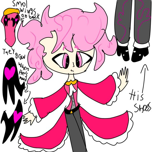 Reference page for my oc (Monarch)