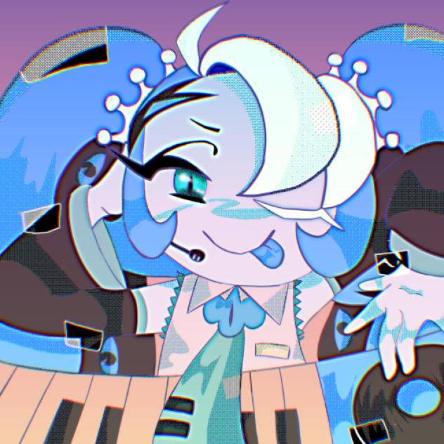 Hatsune Miku x Shadow Milk 🫐🎤