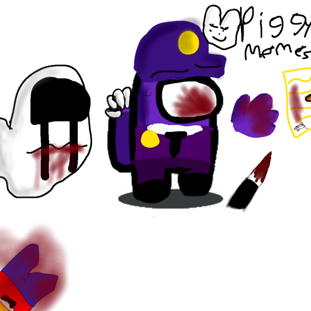 Purple guy amoug us