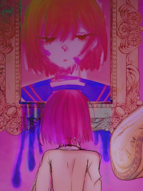 絵の中の私