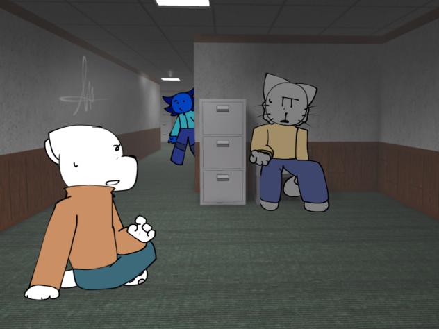 Stuck with each other through 1800 rooms