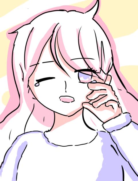 寝起きちゃん