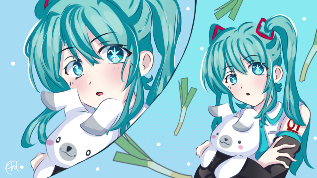 Hatsune Miku as Ai Hoshino