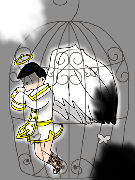 おそ松さん】鳥籠に囚われた天使十四松 - ibisPaint