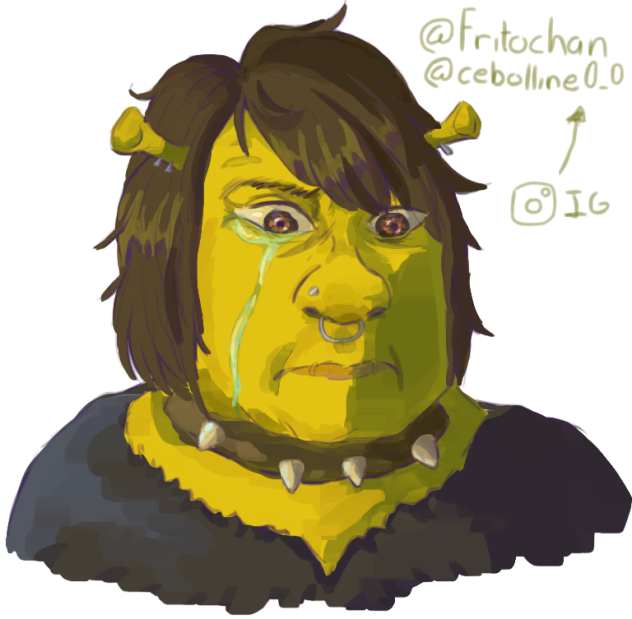 Shrek emo ibisPaint