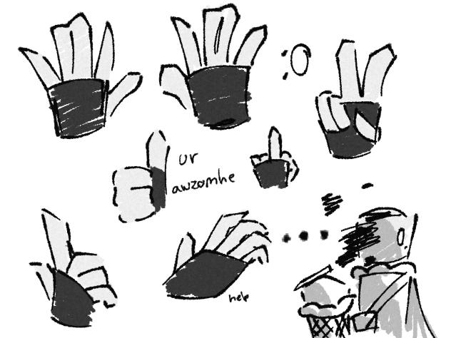Sketches from Hell - Hands