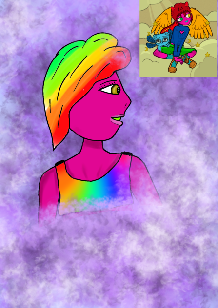 Капля радуги - ibisPaint
