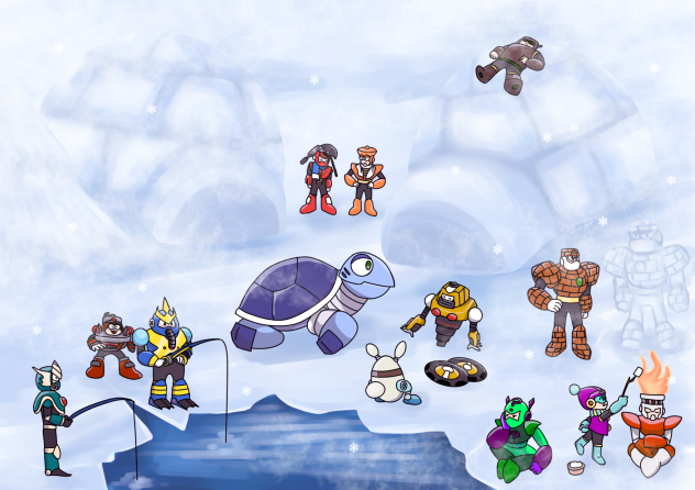 Winter Momento Snow Camping