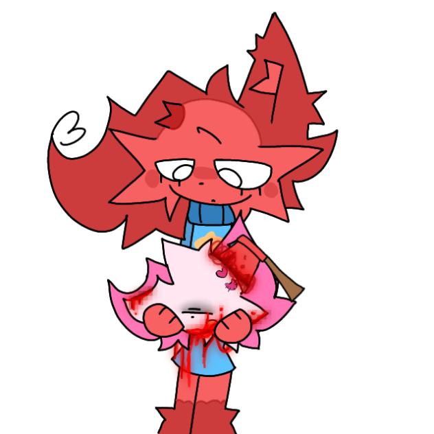 Gigi Cat K1lling Lulu! XD