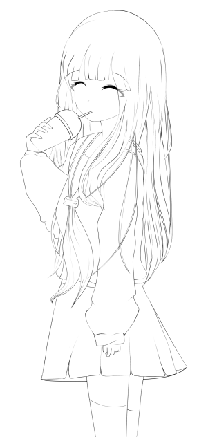 Zay’s Contest (Lineart)