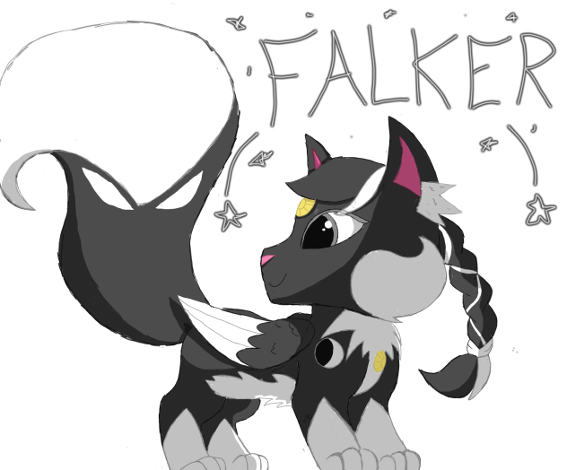 my oc, Falker