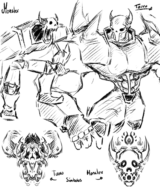diferencia de dos personajes en proceso