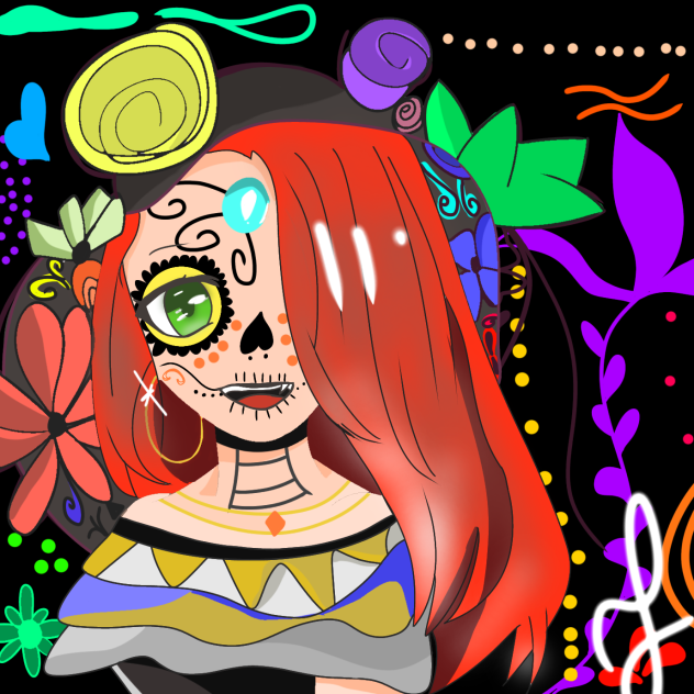 garota de Los muertos