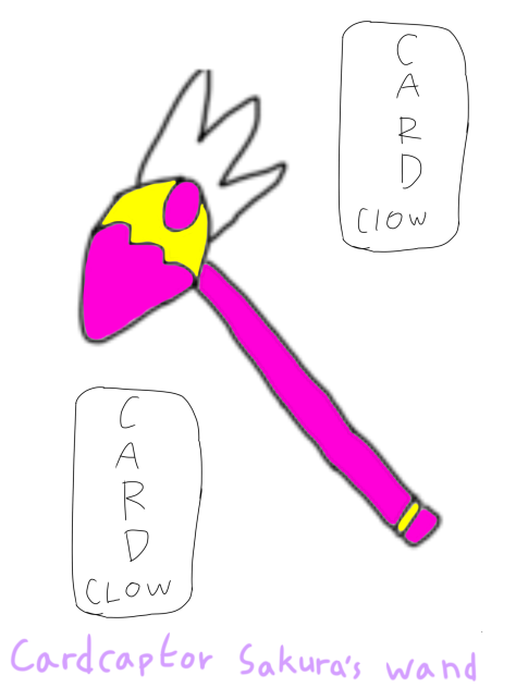Card captor sakura’s wand