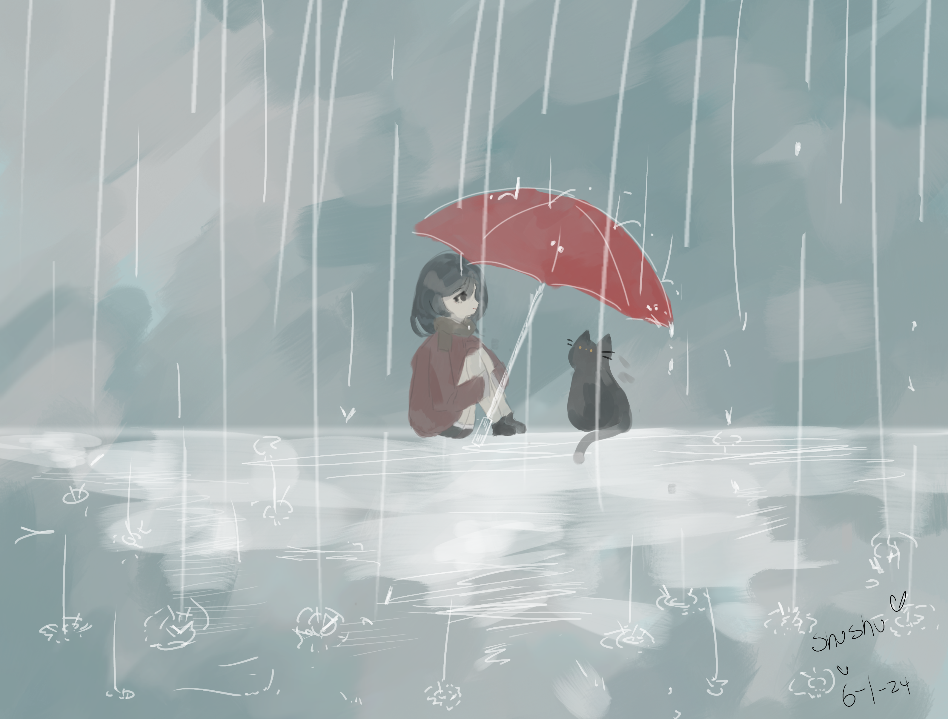 rain - ibisPaint