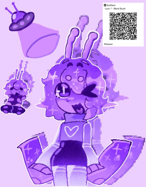 To All The Purple Lovers - ! - Brush - !