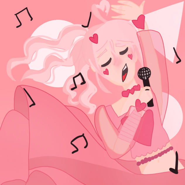 Kawaii pink singer 👩‍🎤 💗