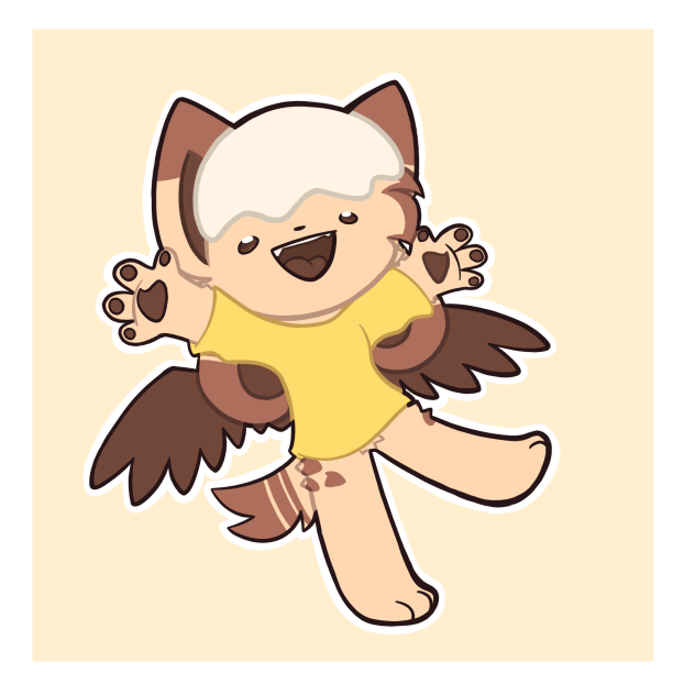 Cinnamon roll flying