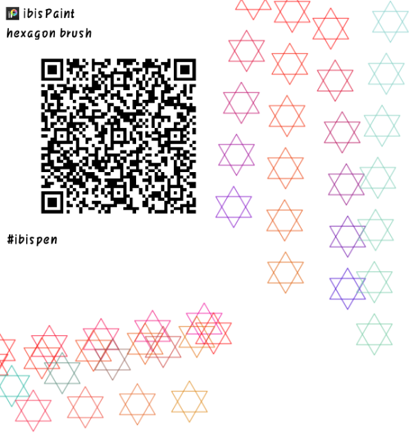 hexagon brush for background
