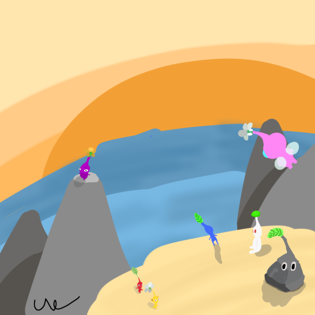 Old Pikmin thing - ibisPaint