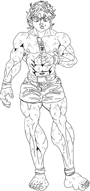 trace baki drawing