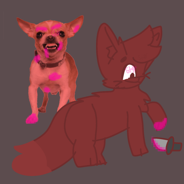 The blood twins as their animals