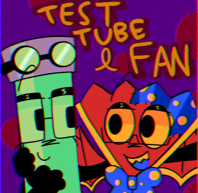 ☆Test Tube & Fan☆