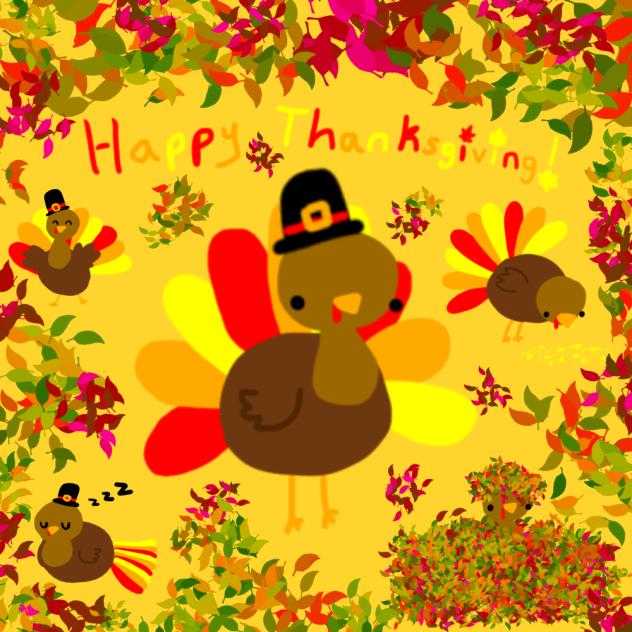 🦃Thanksgiving Day 2023 - 2024 Drawing🍂