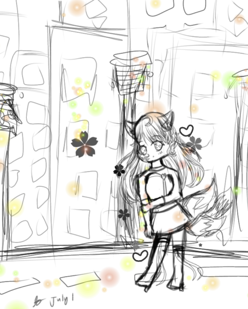 In the Streets Sketch