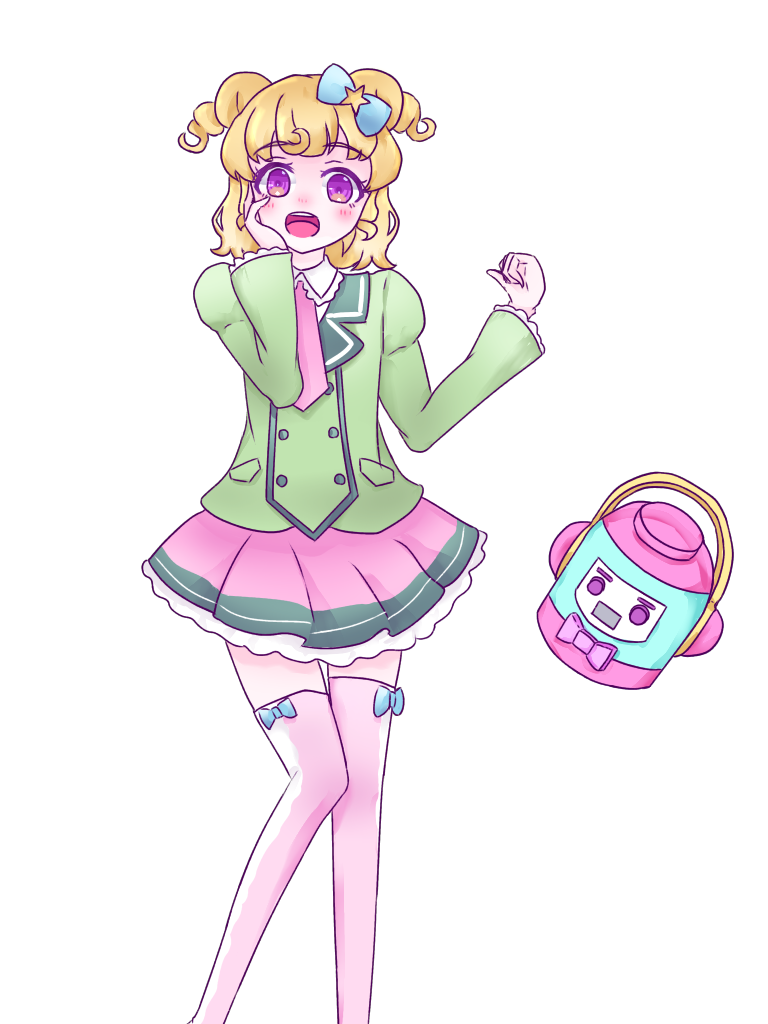 s*r様 キズ プリパラ台湾版 夢川ゆい 版権絵ファンタジータイム